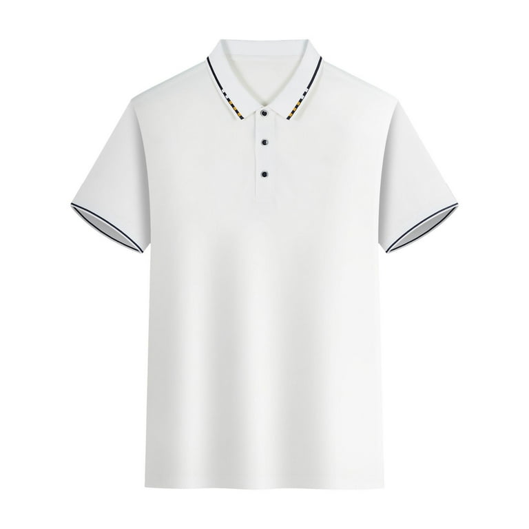 RUFFLOG RW SHORT POLO SHIRT ホワイト　S Basic Short L/S POLO WHITE – RUFFLOG