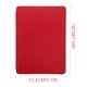 thumbnail image 3 of Funda de cuero para libros electrónicos, lector de libros electrónicos, funda de PU roja, fibra superfina, 3 of 6