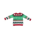 thumbnail image 2 of Jollidays Boys' Yeti Santa Long Sleeve Crewneck Ugly Christmas Sweater, Sizes S-XL, 2 of 3