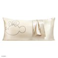 thumbnail image 2 of Kitsch Disney Minnie Mouse Satin Pillowcase with Zipper Softer Than Silk, Cooling Pillow Case for Hair & Skin, Wrinkle-Free, Machine Washable, King Size (19x36), 2 of 8