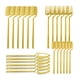 thumbnail image 2 of Juego de Cubiertos Dorados Idea Nuova 24 piezas de Acero Inoxidable, 2 of 5