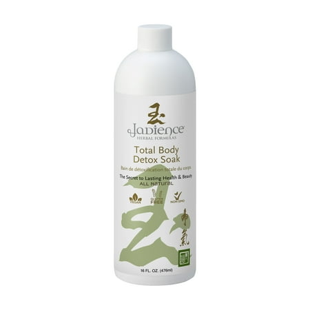 Jadience Total Body Detox Bath Soak for Full Body or Foot Spa – 16oz: Reduce Stress & Anxiety, Naturally Enhance Detox Teas &