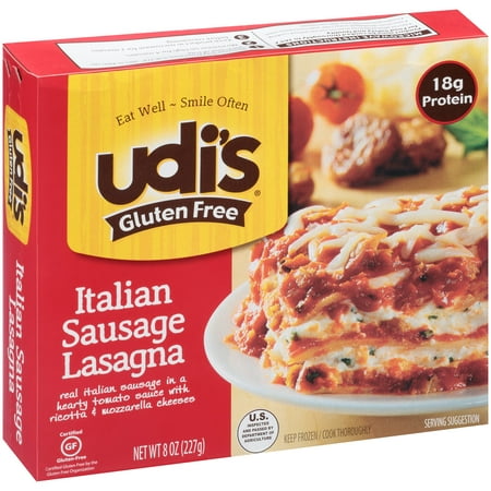 Udi's® Gluten Free Italian Sausage Lasagna 8 oz.