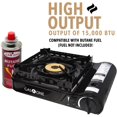 thumbnail image 2 of Estufa de camping Gas One GS-3900 de 15 000 BTU, combustible dual y 4 butano, 2 of 7