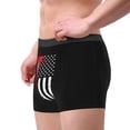 thumbnail image 4 of Disketp Firefighters Usa Flag Men'S Boxer Briefs,Soft And Breathable Cotton Underwear With Comfortflex Waistband, 4 of 9