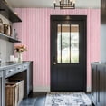 thumbnail image 6 of Peel and Stick Wallpaper Pink White Striped Soft Self Adhesive Removable Renter Friendly Contact Paper for Bedroom 17.7in x 118in, 6 of 8