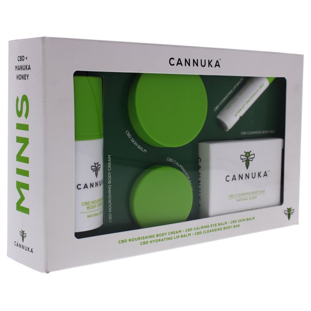 Bálsamo labial Cannuka Cannuka Travel Minis Kit Bálsamo labial Unisex 5Pc