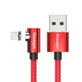 thumbnail image 2 of Essager Cable de carga para teléfono con codo de carga con conector giratorio de 360 ​​grados, rojo, 1 m, repuesto para IOS Inevent EL5313-02, 2 of 7