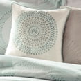thumbnail image 3 of Madison Park Baxter 7 Piece Comforter Set in Mint Queen, 3 of 3