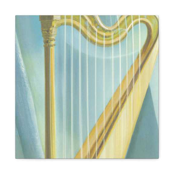 Harp in Art Deco - Canvas
