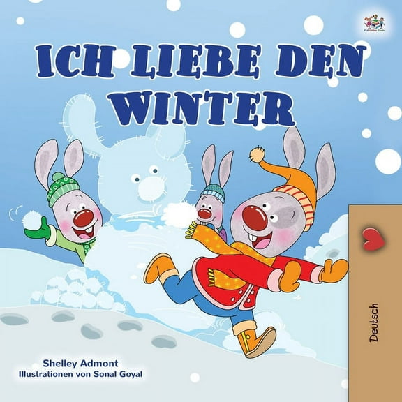 German Bedtime Collection I Love Winter (German Book for Kids), (Paperback)