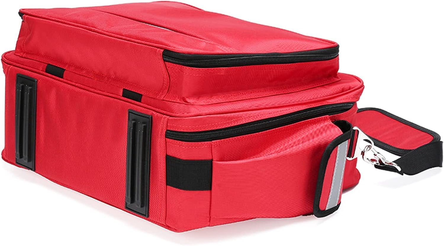 First Aid Backpack Bag Empty Emergency Red First Aid Medical Backpacks Large-Capacity Emergency Rescue Kit