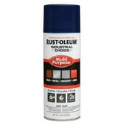 Industrial Choice 1600 System Enamel Aerosols, 12 oz, Regal Blue, High-Gloss Pack of 6