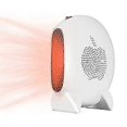 thumbnail image 1 of Space Heater Portable Heater, Mini Desk Fan Heater Personal Small Electric Heater for Bedroom Office, 1 of 4