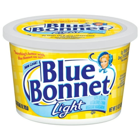 Blue Bonnet Light 31% Vegetable Oil Spread 15 Oz Plastic Tub