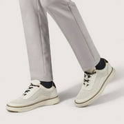 CMR CHAMARIPA High Elevator Shoes - Men's Height Boosting Shoes - Beige Casual Sneakers 6 CM / 2.36 Inches