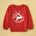 thumbnail image 2 of Niños niño niña hombres moda casual manga larga Navidad impreso padre-hijo sudadera Fridja nalpqowj621, 2 of 3