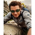 thumbnail image 2 of Gafas Deportivas JIM HALO Polarizadas TR90 Sin Montura Verde, 2 of 8