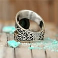 thumbnail image 4 of K-KED Boho Vintage Women 925 Silver Cubic Zircon Rings Wedding Ring Delicate Jewelry Size 6-10-8-Style 6, 4 of 6