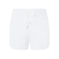 thumbnail image 4 of Women Workout Yoga Shorts - Premium Buttery Soft Solid Stretch Active Running Dance Volleyball Dolphin Shorts White XL(XL), 4 of 7