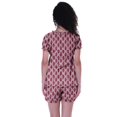 thumbnail image 3 of Moomaya Cotton Sleepwear For Women 2 Piece Nightwear Shorts Set, PJ Sets With Shorts, 3 of 7