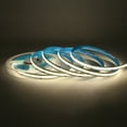 thumbnail image 3 of COB LED Strip Light 12V, 528 LEDs/m, 10mm Wide, 4000K Natural White, Dimmable LED Ribbon for Cabinet, Kitchen, and Bedroom Lighting, 3 of 13