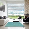 thumbnail image 7 of Ahgly Company Machine Washable Indoor Round Transitional Deep-Sea Green Area Rugs, 3' Round, 7 of 7