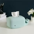 thumbnail image 6 of Necvior Large Capacity Silicone Tissue Box Cover Whale Shaped Napkin Dispenser Elegant Tissue Holder with Detachable Bottom, 6 of 15