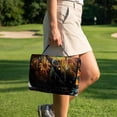 thumbnail image 3 of FKELYI Vintage Flower Cat Print Golf Cart Seat Cover with 4 Front Pockets Foldable Design Golf Cart Seat Towel Blanket for EZGO Yamaha Club Cars, Quilted Padding, 3 of 7