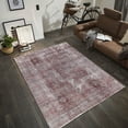 thumbnail image 3 of Pasargad 54703 9 ft. 4 in. x 11 ft. 10 in. Vintage Overdye Hand-Knotted Wool Rug, Purple, 3 of 3