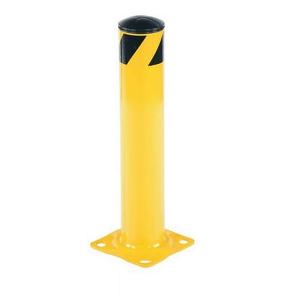 Vestil BOL-24-4.5 Steel Pipe Safety Bollard- 24 x 4.5 in.
