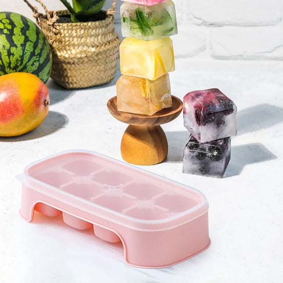 Mejores moldes para polos para niños - Máquina de helados casera de 7 colores con tapas, sin BPA y apta para lavavajillas para dulces caseros