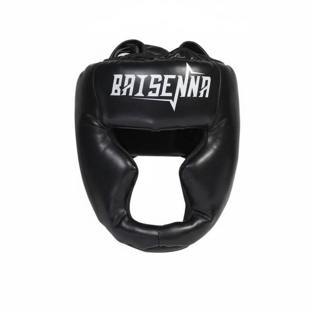 predolo Casco de Entrenamiento de Boxeo Diseño Engrosado Protector de Cabeza para Muay Thai Cómodo y Transpirable Casco Acolchado para Taekwondo para Combate