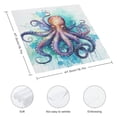 thumbnail image 3 of FANNA Octopus Cloth Napkins for Hotel, Home, Banquet Atmosphere Embellishment, Polyester Party Dinner Decoration, Washable Napkins Home Decor, Pack of 6 6 PCS, 3 of 7
