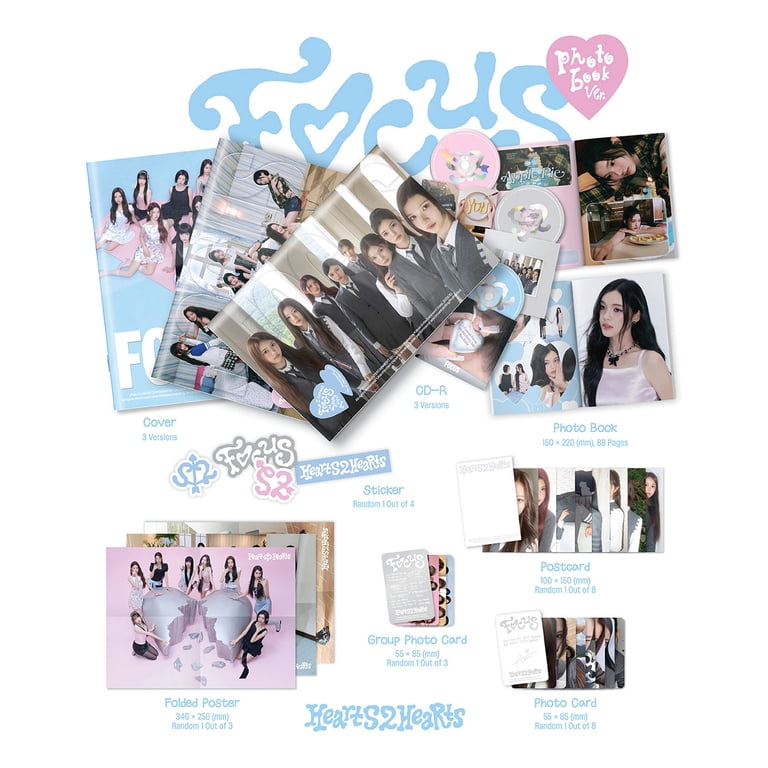 HEARTS2HEARTS - [FOCUS] 1st Mini Album PHOTOBOOK C Version