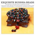 thumbnail image 4 of 108/36 pulsera de cuentas Mala, piedras preciosas curativas, Yoga, meditación, mano, collar de cuentas de oración Mala Adepaton BST3004656-3, 4 of 5