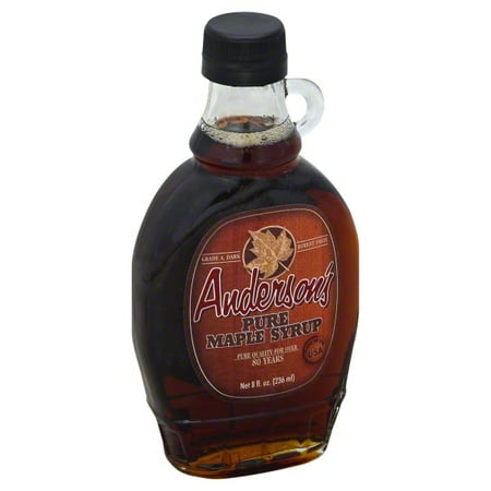 Anderson's Pure Maple Syrup - 8oz - All Natural NO additives or (Pure Vermont Maple Syrup Best Price)