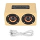 thumbnail image 1 of Altavoz inalámbrico Bluetooth, subwoofer Retro, altavoces portátiles para ordenador con micrófono para ordenador de escritorio y TV, 1 of 8