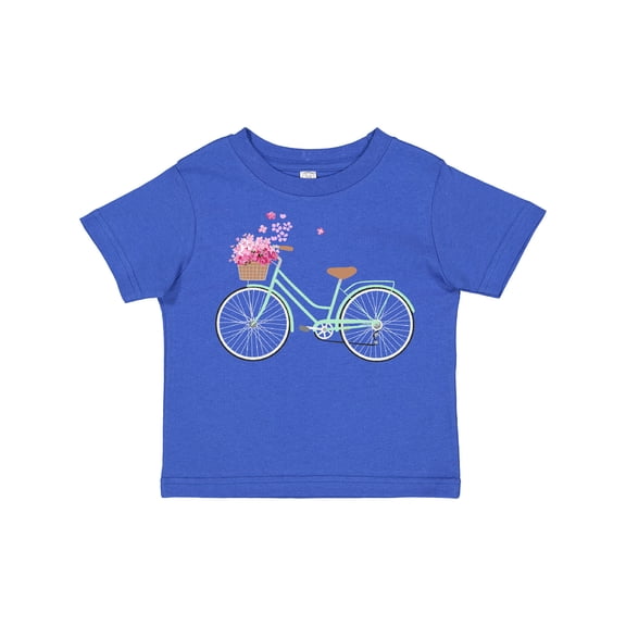 Inktastic Floral Bike Boys or Girls Toddler T-Shirt