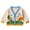 Light Blue, variant on YunPes Baby Girls Cute Knit Cardigan Long Sleeve V Neck Rabbit Graphic Printed Sweaters Fall Winter Outerwear Birthday Jacket Coat