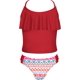 thumbnail image 1 of Niña Trajes De Baño De Impresión Floral con Volantes De Cintura Baja Amarilla 6 Años Amarilla 6 Años Xishao ropa, 1 of 2