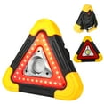 thumbnail image 1 of Triangle warning emergency light LED multi-functional rechargeable strong light triangle warning emergency light solar /, 1 of 8