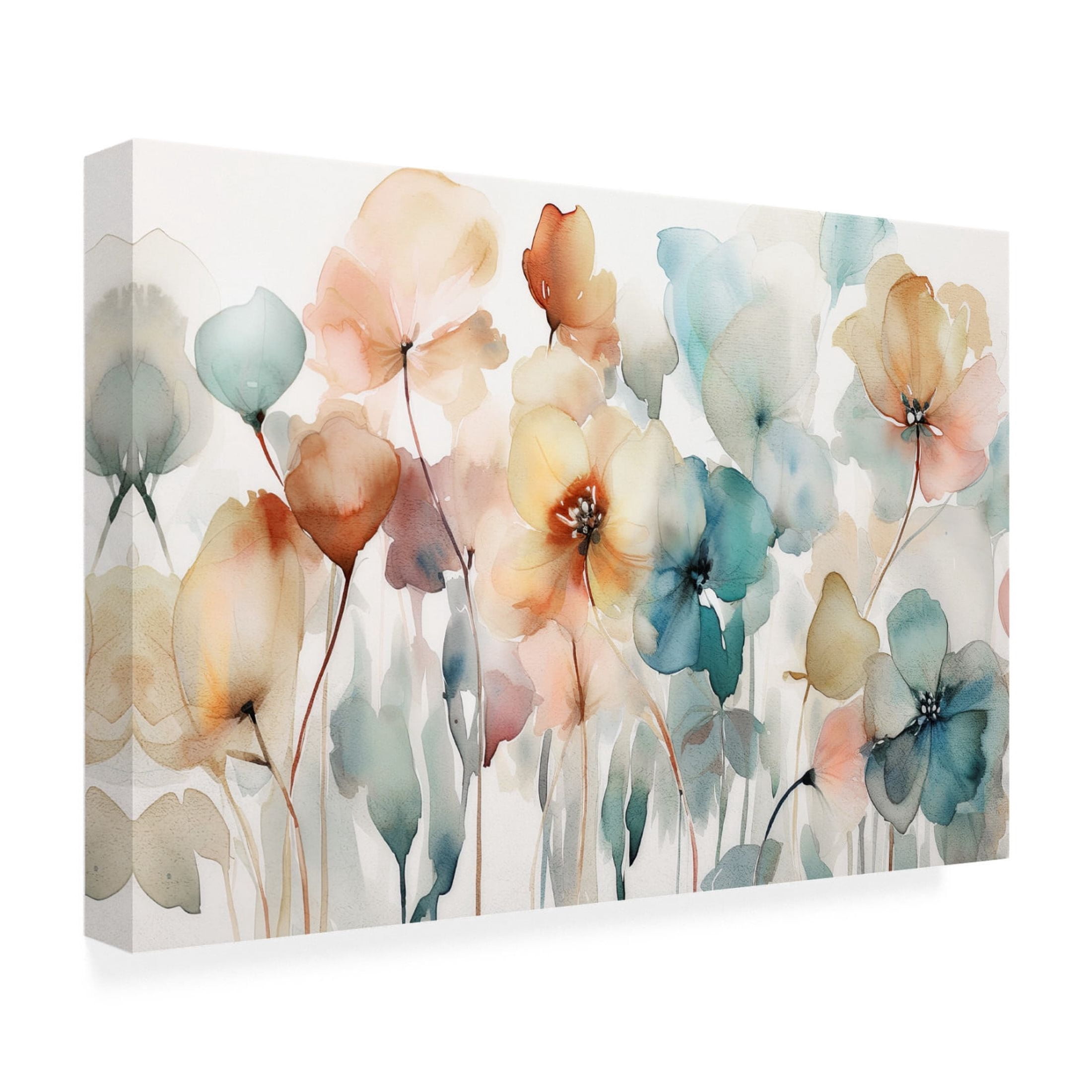 Canvas Wall Art - Sasha 'Tactile I' Wall Art for Living Room, Bedroom, or Office Décor by Trademark Fine Art - 19 x 12 Inches