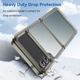 thumbnail image 4 of Crystal Clear Case for Samsung Galaxy Z Flip 4 5G 2022,Slim Thin Soft TPU Bumper & Hard PC Back Shockproof Scratch Resistant Protective Phone Case for Samsung Galaxy Z Flip 4 5G (Transparent Gray), 4 of 16
