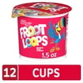 thumbnail image 5 of Kellogg's Froot Loops Breakfast Cereal Cups, Fruit Flavored, 5 of 7