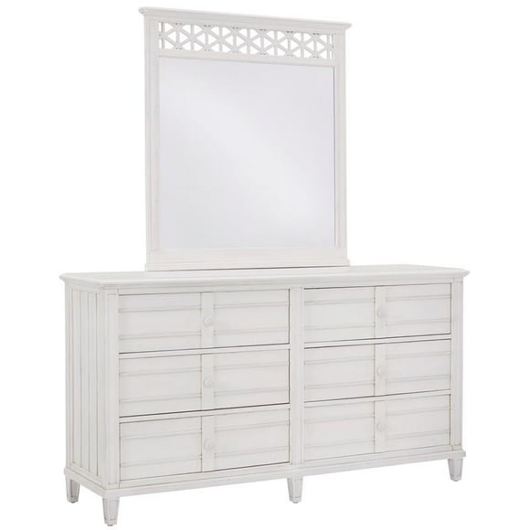 White Dresser Mirrors