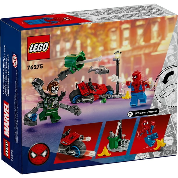 LEGO Marvel Motorcycle Chase - Preschool Building Set - Walmart