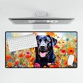thumbnail image 4 of Welcome Spring Summer Labrador Retriever Portrait Flower Blue Sky Desk Mat Full Keyboard Mouse Pad Lab Dog Lover Gifts Large Mousepad - 12001, 4 of 5