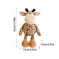 thumbnail image 2 of Giraffe Stuffed Animal, 13.78Inch Soft Cute Giraffe Plush Toy, Perfect Christmas Birthday Gifts, 2 of 8