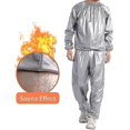 thumbnail image 1 of Traje de Sauna de sudor unisex para perder peso, ropa de entrenamiento antidesgarro para adelgazar, 1 of 5